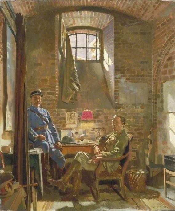 Tableau d'art mural Amiens Capitaine R. Maude affiche de collection premium 60x90