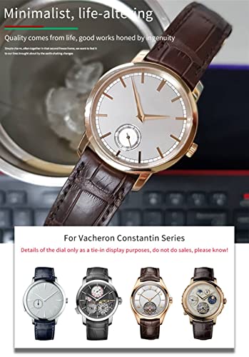 Bracelet de montre en cuir noir ou brun idéal pour sublimer votre garde-temps au bureau - 6
