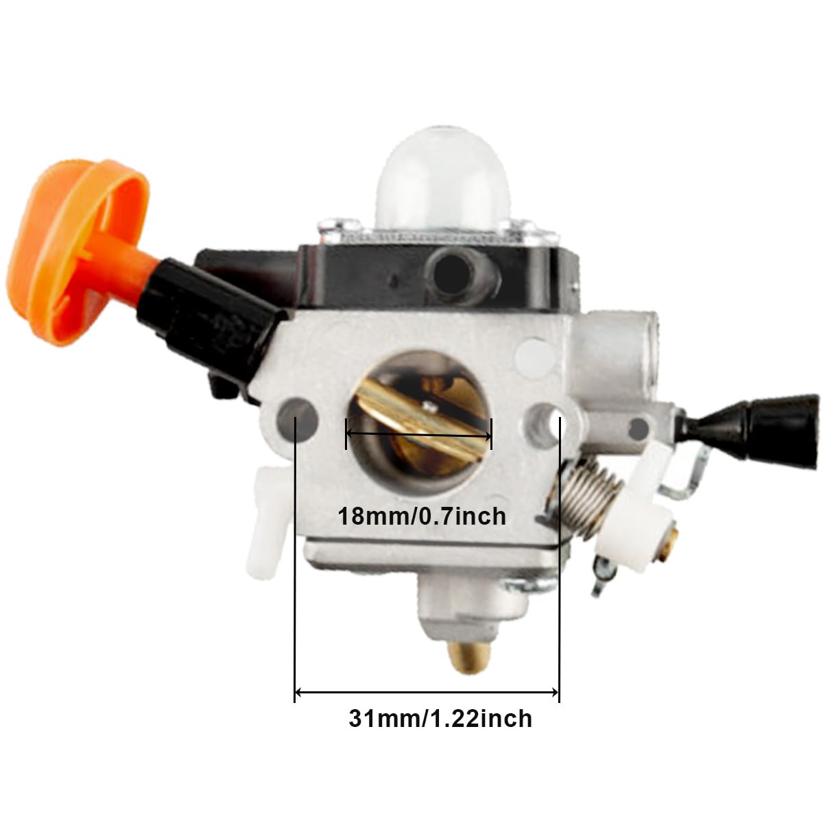 ZAMDOE FS91 Carburetor for Stihl FS89 FS89R FS91R FS111 FS111R FS111RX HT102 HT103 FC91 FC96 KM91 KM91R KM111 KM111R FC111 Brushcutter String Trimmer 4180 120 0615 Carb - Image 2