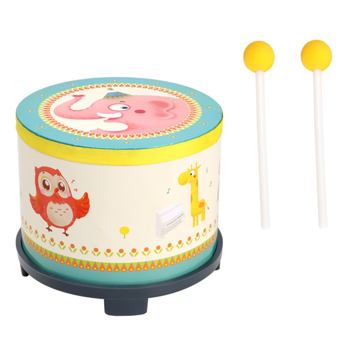 Juguete de Percusión de Madera para Golpear, Doble Cara, Infantil | Madera y Pvc, sin Rebabas, Cavidad Suave, Coordinación Mano-ojo, Aprendizaje Cognitivo