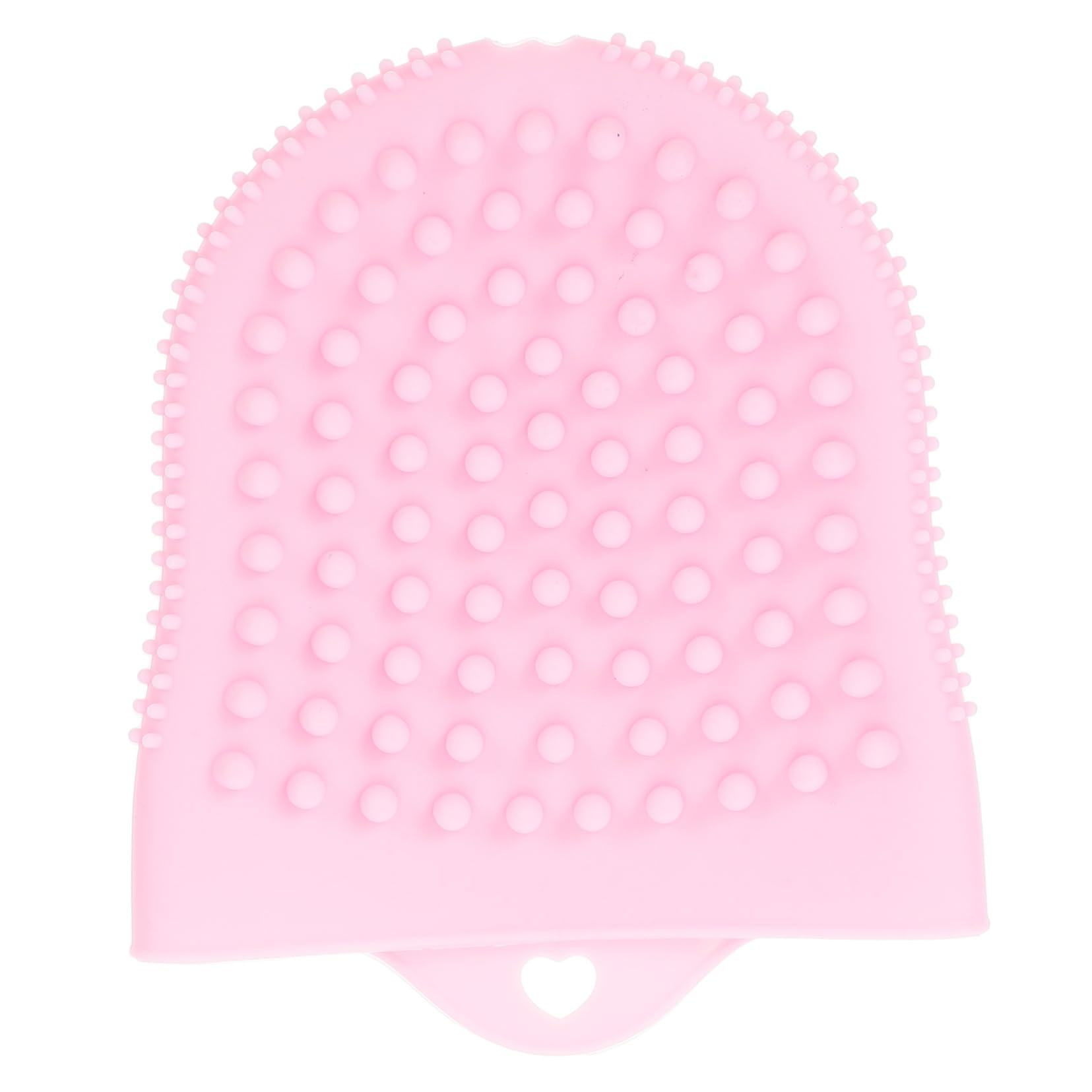 PACKOVE Silicone Face Scrubber Brush Manual Exfoliating Tool for Deep Cleaning Gentle Skin Care Brush for Women Comfortable Glove Design for Makeup Removal and Facial