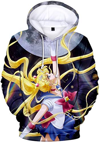 Silver Basic Damen Kapuzenpullover Crystal Anime Space Manga Hooded Sweatshirt Hoodie 4575-XL2 Cover