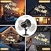 Weihnachten Deko Outdoor Indoor,3D Dynamische Schlitten Weihnachten Projektor,Wasserdicht Weihnachtsbeleuchtung außen für Garten Fenster Wand Hof Party Weihnachtsdeko Projector Lights