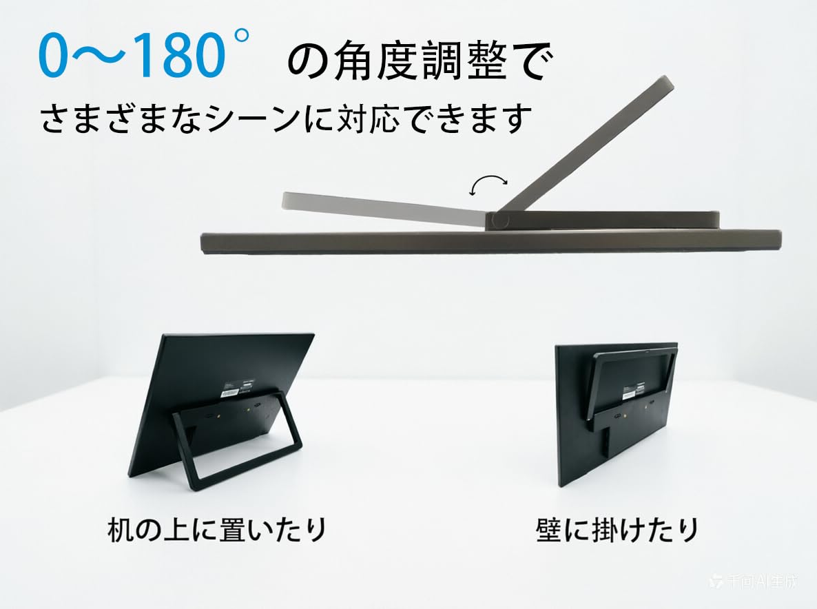 Amazon.co.jp: モバイルモニター 15.6型 タッチパネル 自立スタンド