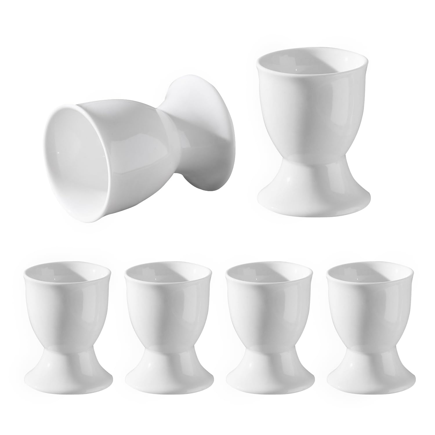 egg cups set of 6 ceramic egg stand holder kitchen egg cup small fruit cup snack candy cup egg cups for soft boiled eggs breakfast party dinning 256 x 197 inch