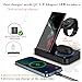 Suonee Wireless Charging Station For Samsung, 3 in 1 wireless Charger Stand for Samsung Galaxy S25 S24 Ultra S23 S22 Note 20 Z Fold 7/6 - Wireless Charger Station For Samsung Galaxy Watch 8 7 6 5 Buds