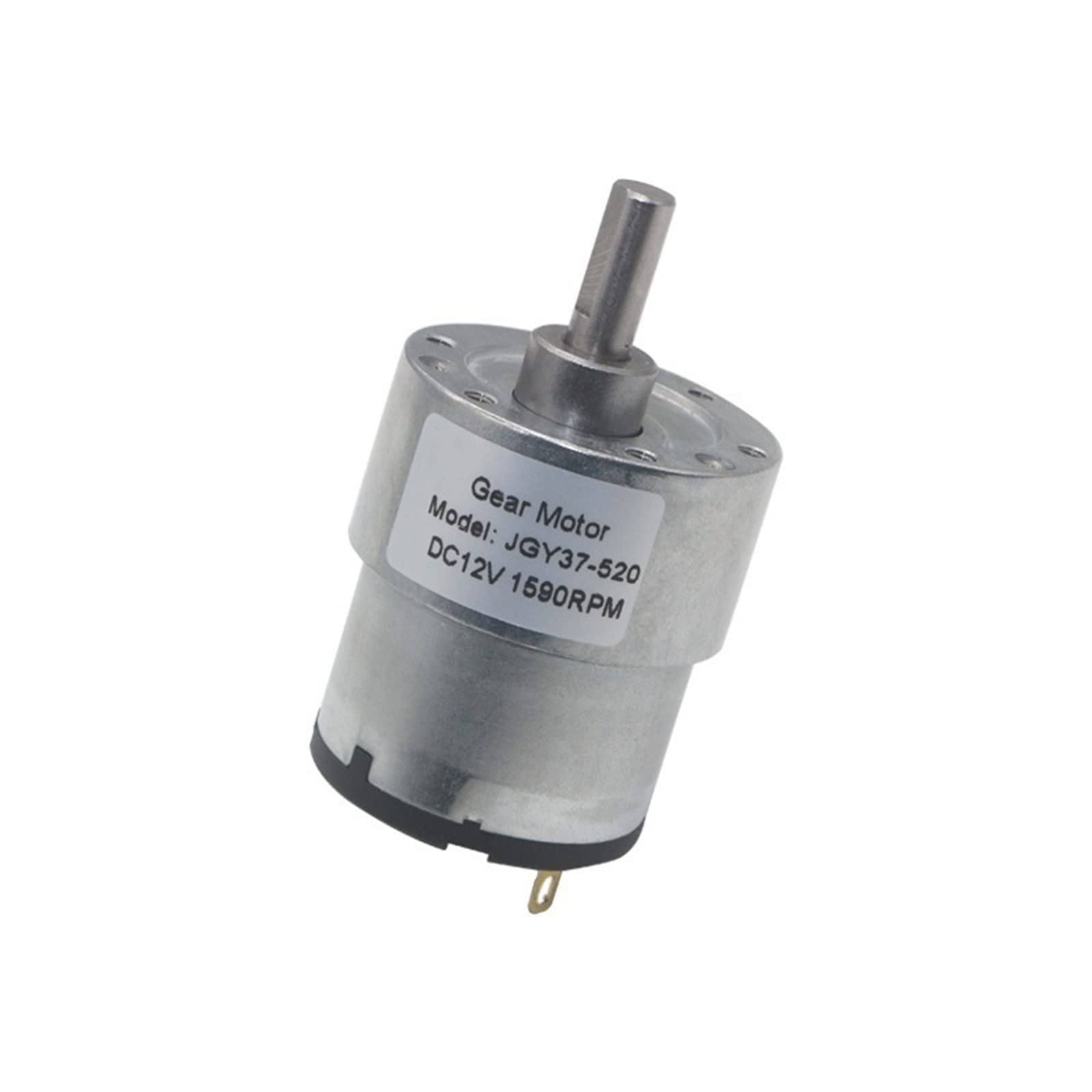 Silnik redukcyjny JGB37-520 silnik przekładniowy mikro-DC, odpowiedni do okapu kuchennego Smart WC, małego silnika, 12 V-24 V, silnik elektryczny obrotowy zmienny (kolor: 24 V/7 RPM)