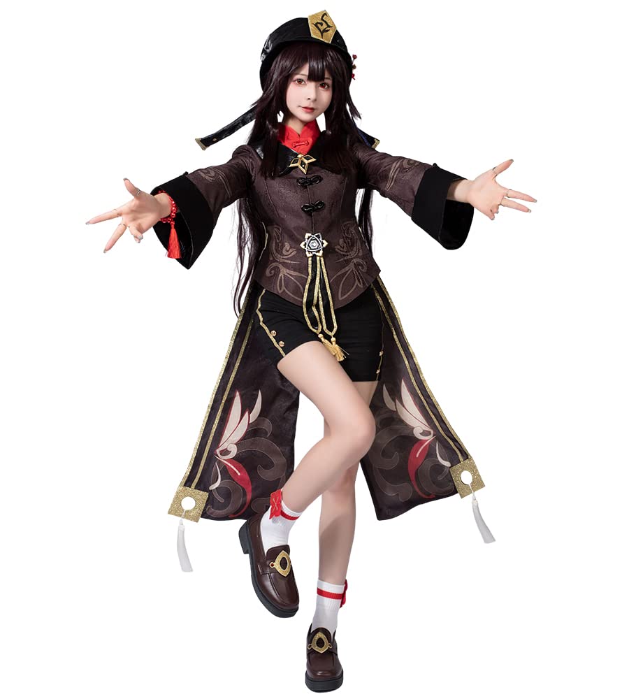 CosfunGenshin Impact Furina Zhongli Albedo Venti Cosplay Costume Multiple roles Jacquard Upgrade Ver.