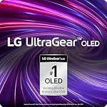 LG Ultragear GX8 32” OLED 4K UHD Gaming Monitor 32GX850A Dual-Mode UHD 165Hz/FHD 330Hz 0.03ms GtG HDR True Black 400 G-SYNC Compatible FreeSync Premium Glare Panel, Black (Renewed)