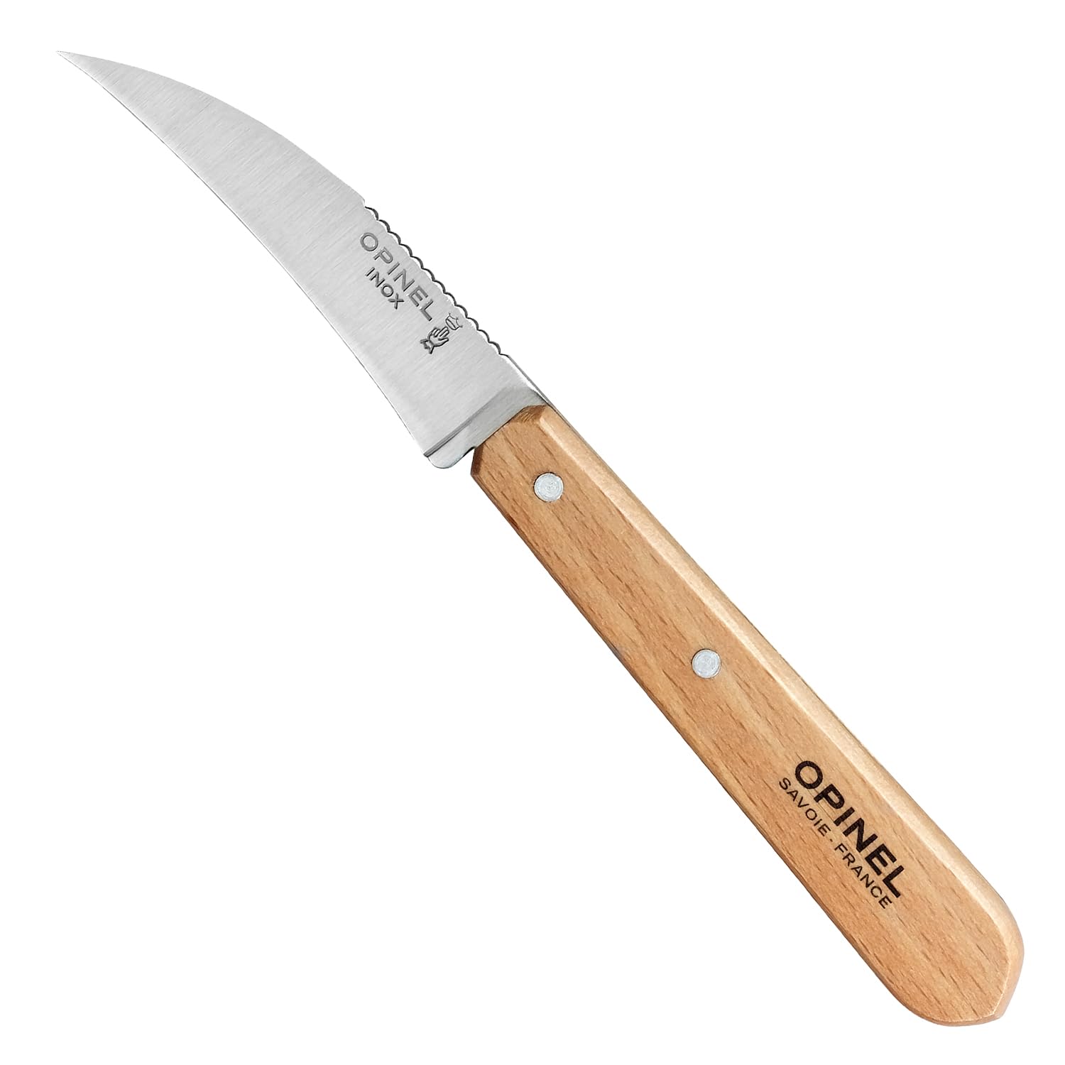 Opinel - Couteau Légumes N°114 Naturel Hetre