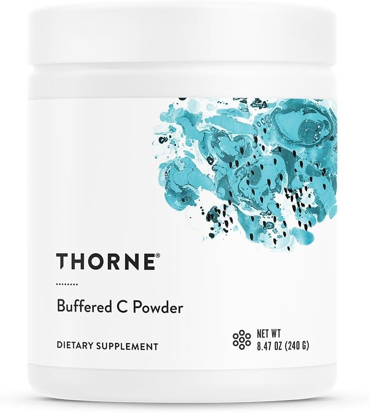 THORNE – Buffered C Powder – Vitamin C (Ascorbic Acid) with Calcium, Magnesium, and Potassium – 8.32 Oz THORNE – Buffered C Powder – Vitamin C (Ascorbic Acid) with Calcium, Magnesium, and Potassium – 8.32 Oz