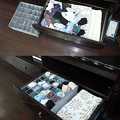 EmNarsissus 30 Grid Slot Bamboo Charcoal Underwear...