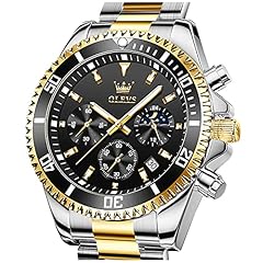 Upgraded gold strap black face