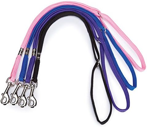 Top Performance Deluxe Brite Color Nylon Dog Grooming Loop 4 Pack for Professional Pet Groomers(Deluxe 18 Inch)