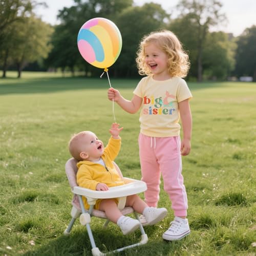 Image of Big Sister Shirt Toddler Shirts Promoted to Big Sister Announcement Big Sis Tees Little Kids Top 2-7T