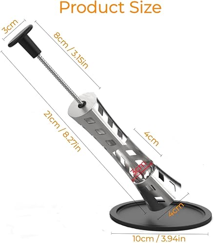 Miniatura 6 de Herramienta de descarte de cerezas, removedor de fumetas de cereza de acero inoxidable 304, herramienta de descorazonador de frutas duradera para