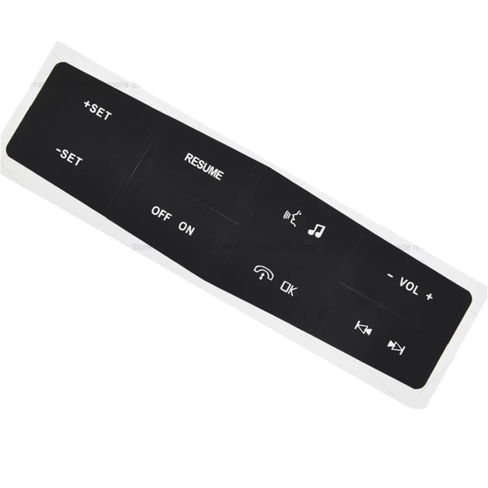 Repair Compatible with for Mustang 2010 2011 2012 Car Steering Wheel Control Button Repair Decals Sticker Accessories