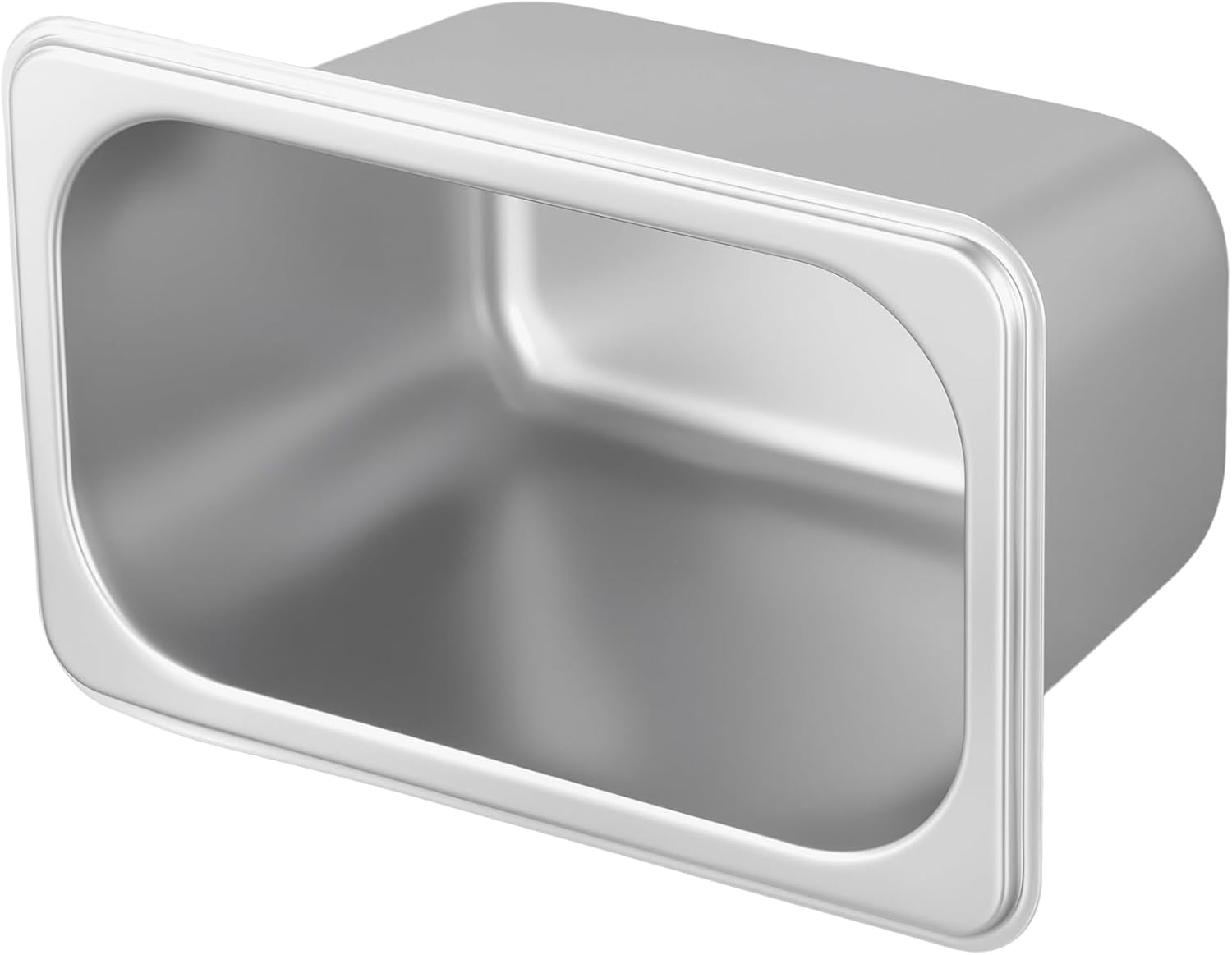 15 Pack 1/9 Size Hotel Pans, 4 Inch Deep Stainless Steel Steam Table Pan, Metal Food Storage Pan for Hotel, Home, Party, Restaurant, Buffet, 6.9'' x 4.3'', Silver - Image 5