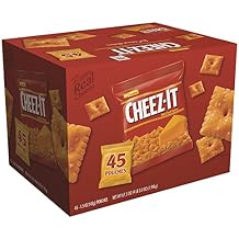 Sunshine 827553 Cheez-it Crackers, Original, 1.5 oz Pack, 45 Packs/Carton