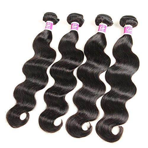 Colorful Queen 8A Brazilian Virgin Hair Body Wave Remy Human Hair 4 Bundles Weaves 100% Unprocessed Brazilian Hair Extensions Natural Color 16 18 20 22 inch Colorful Queen 8A Brazilian Virgin Hair Body Wave Remy Human Hair 4 Bundles Weaves 100% Unprocessed Brazilian Hair Extensions Natural Color 16 18 20 22 inch