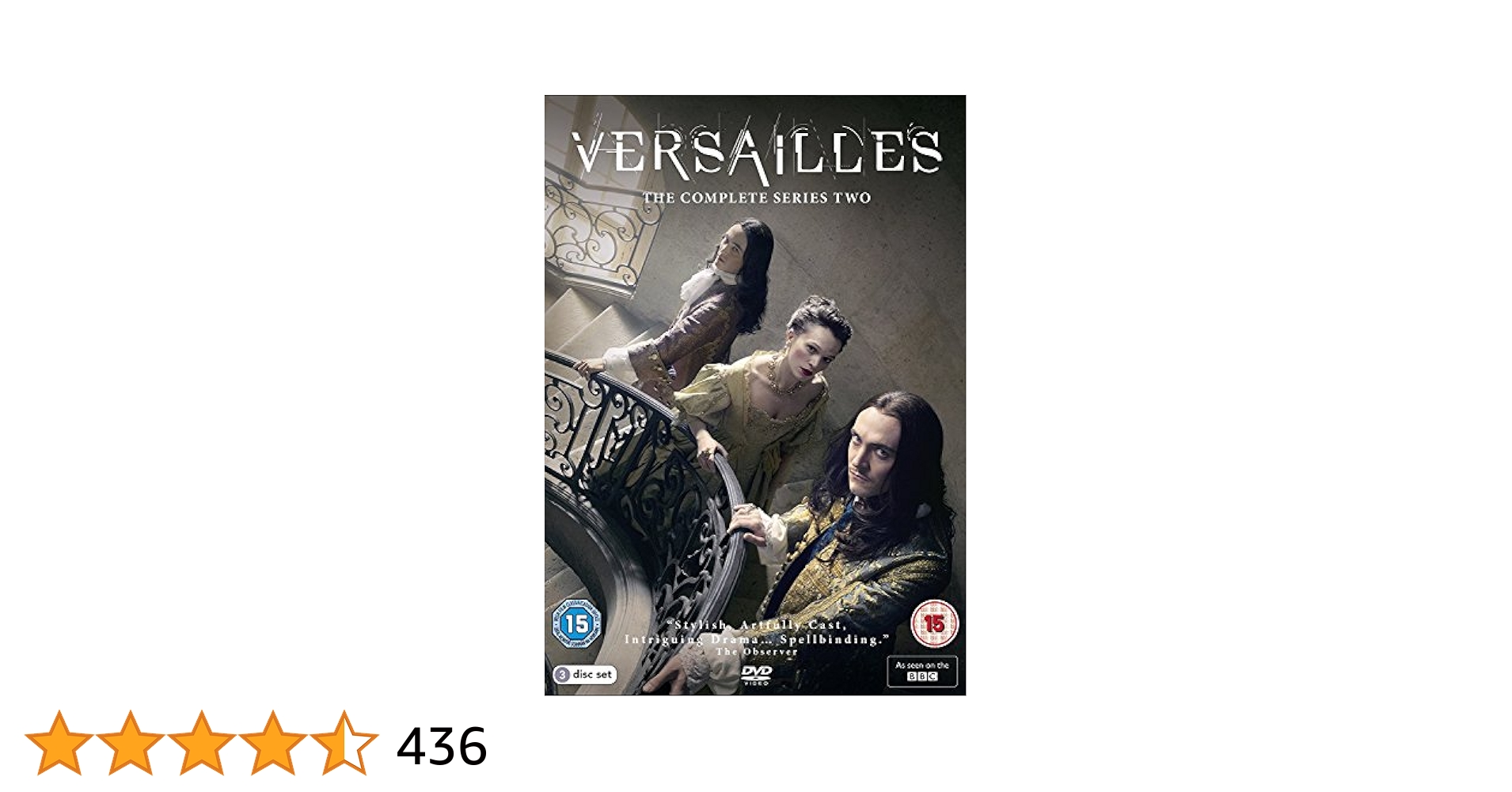 Versailles: The Complete Series Two [DVD]: Amazon.co.uk