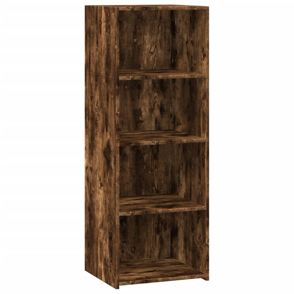 Armario moderno de madera de roble ahumado para comedor