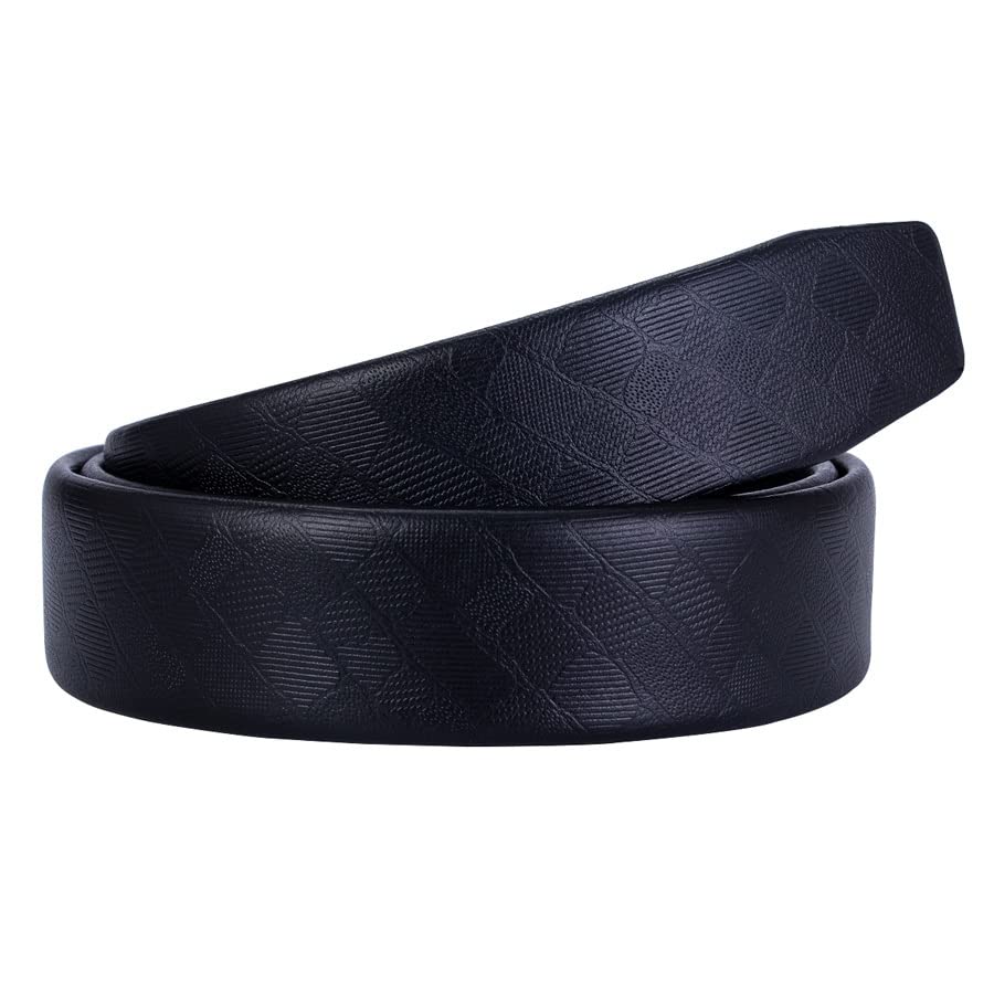 Men Belt Automatic Buckles Ratchet Dress Jeans Waistband Straps for Dad Son Boyfriend Gift Boxed Mens Belts Leather4