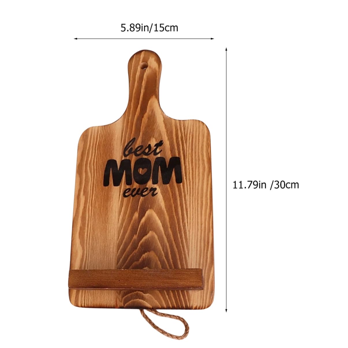 Ciieeo Desktop Recipe Book Stand for Kitchen Mother's Day Versatile Holder for Tablets and Magazines Sturdy and Stylish Countertop Display