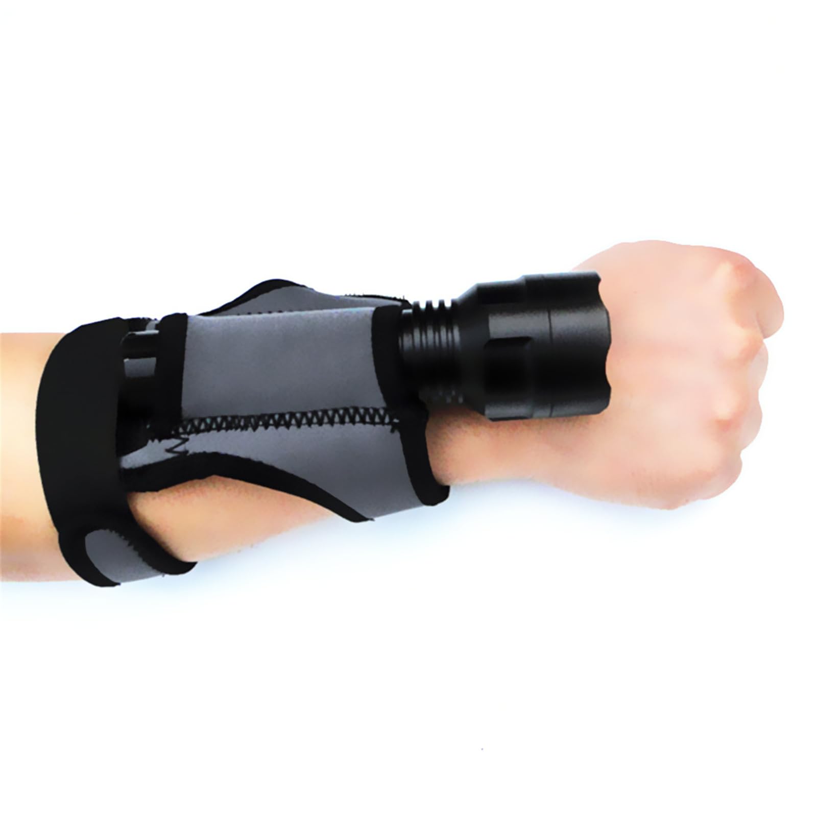 Gant De Lampe De Poche Pour Plongée – Support De Poignet En Néoprène Ajustable, Mains Libres, Pour Sous-Marin, Camping Et Spéléo