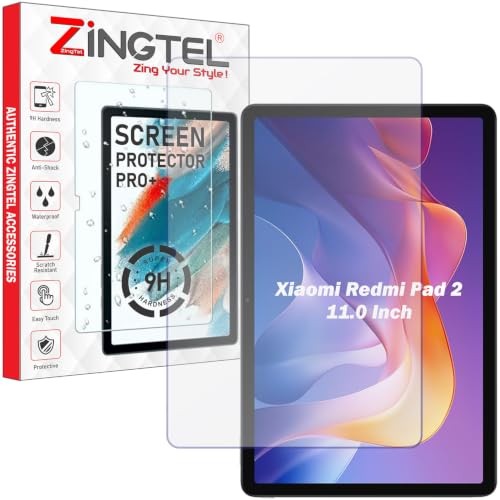 Image of Screen Guard Compatible With Xiaomi Redmi Pad2 Tab /Xiaomi Pad 6 / Pad 6 Pro (11 Inch Tablet) Flexible Fiber Screenguard Not a Tempered Glass Screen Guard