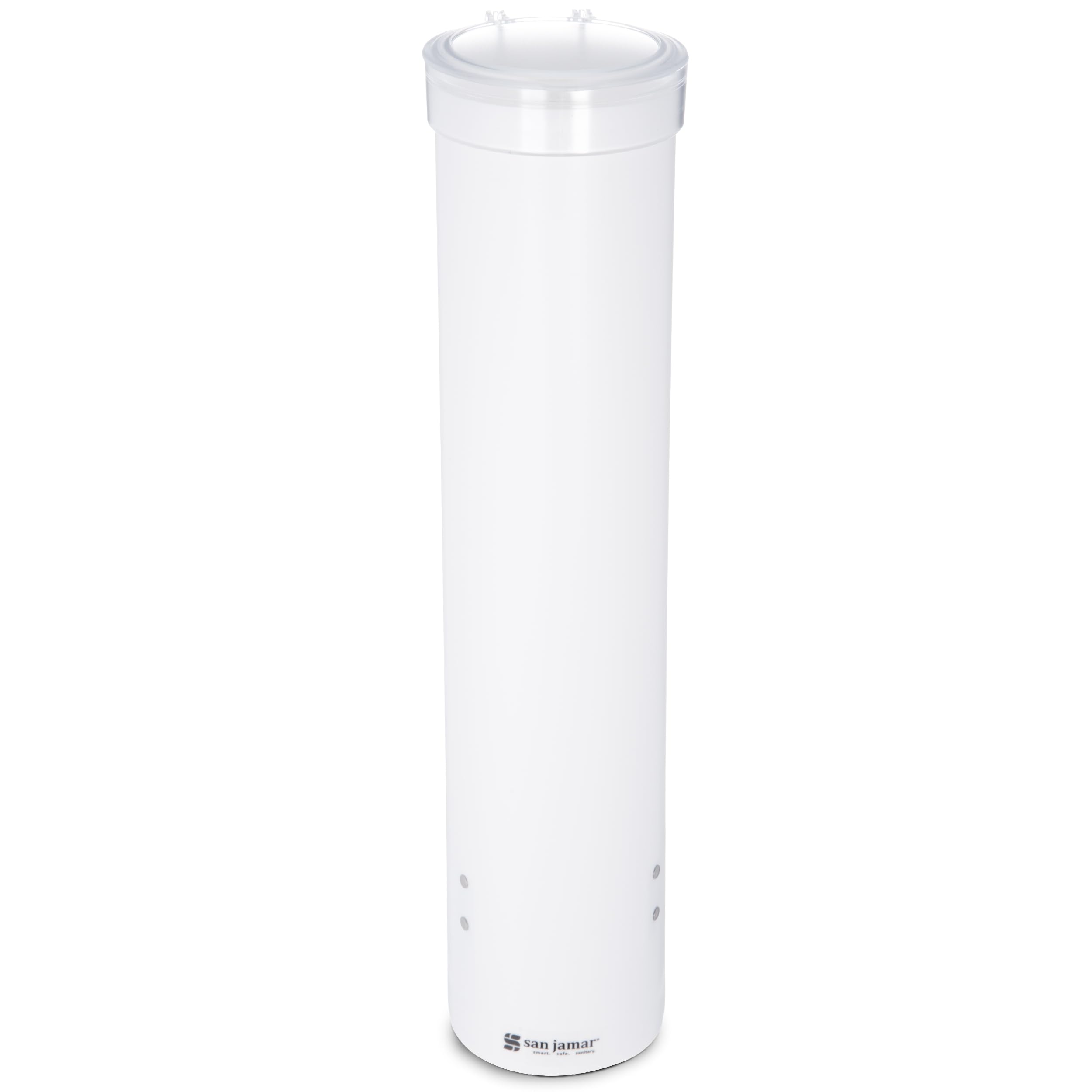 Cup Dispenser by San Jamar – 4-10 oz, 0.0 ounces, Plastic, White, Model C3165WH