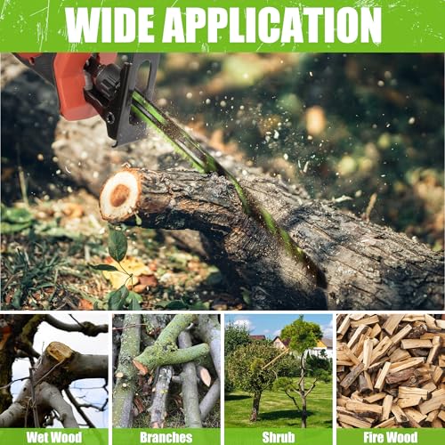 Image of 9.5-Inch 6-Piece Wood Pruning Reciprocating Saw Blade Set | 5 TPI,CR-V Steel, Extended Blade, Universal Shank for Tree Trimming, Wood & Plastic Pipes Cutting, Storage Box