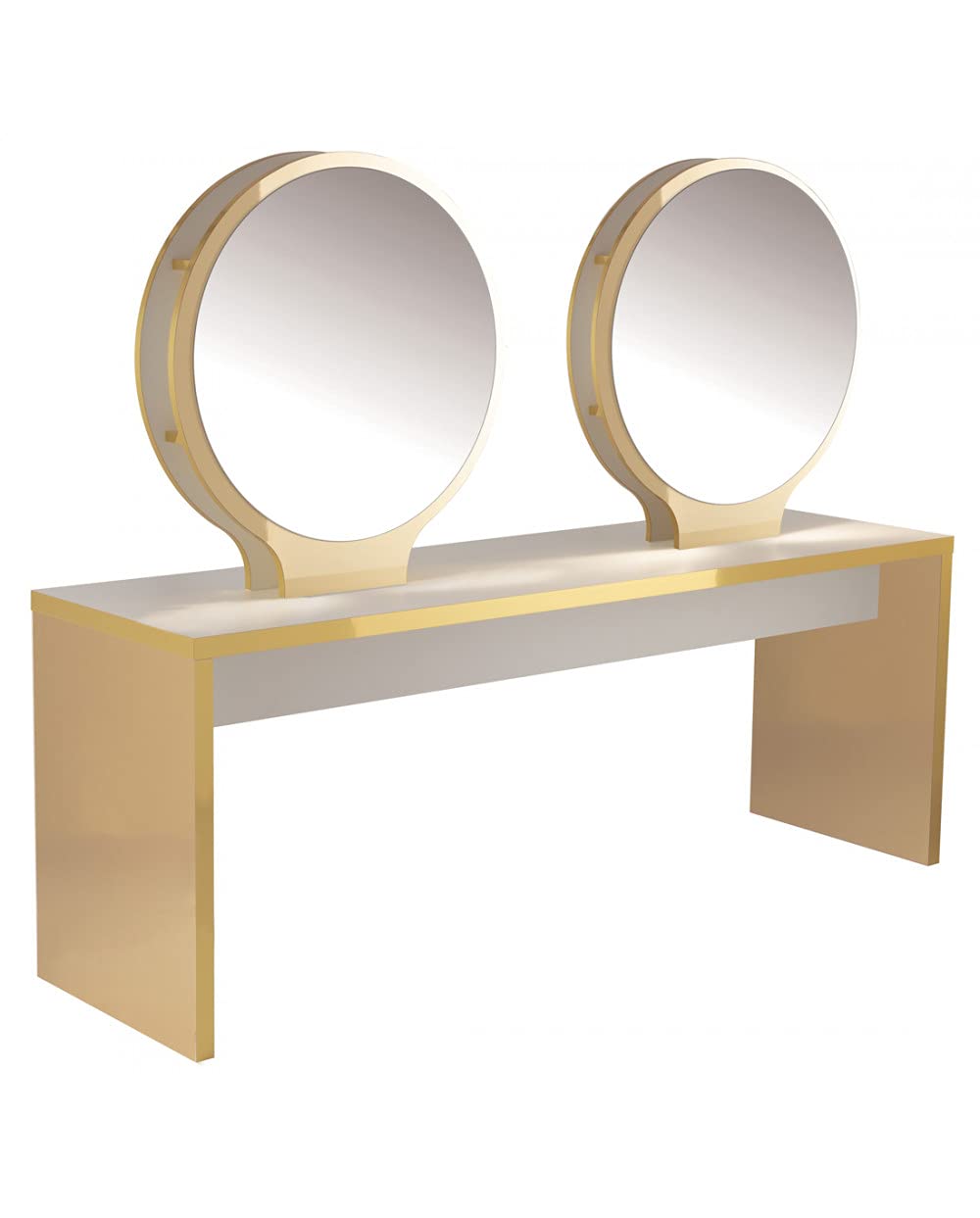 Ceriotti Specchi per Parrucchiere 4 Postazioni Illuminazione a LED Rondò 4C (9848GL)