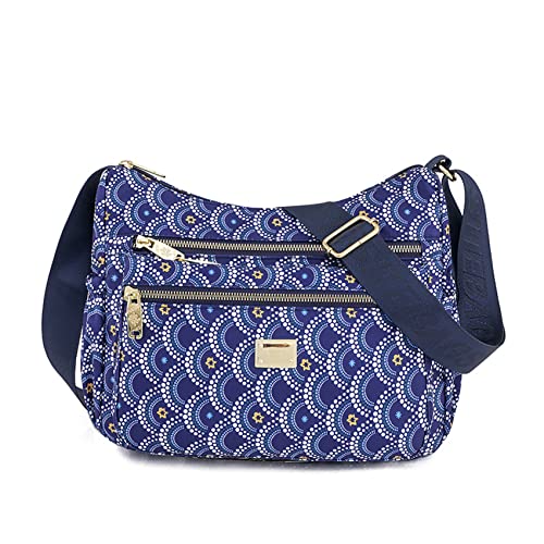 NOTAG Nylon Purses Lightweight Shoulder Bags Multipockets Crossbody Handbags with Adjustable Shoulder Strap