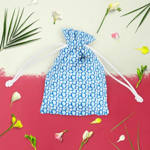 Image of ArtzFolio Soap Bubbles D1 | Pouch Wrist Potli Bag | Bag for Weddings & Casual Parties