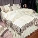 Duvet Cover Size King Size Bawełna, Harmon Di Kopertura w Pizzo Stile Principessa di Seta Set Di Quattro Pezzi, Fogli Di Set Set Da Letto Queen Rozmiar, Letto Ipoalergenico, Ruga E Dissolska Resistent