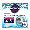 Ecozone Laundry Water Softener Tablets, De-scaler Prevents Limescale & Makes Cleaning Detergent More Effective, Protects & Maintains Washing Machine Appliance, with Salt, Vegan-Friendly (32 Tablets)