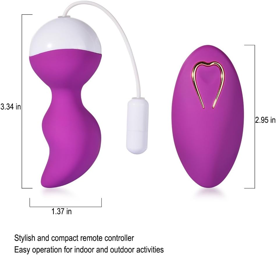 UTIMI Vibración Bola 10-Velocidad Vaginal Estimulación, kegel ...
