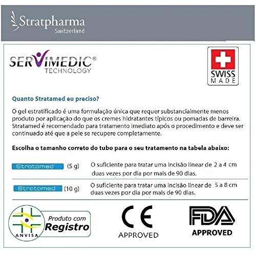Gel De Silicone Stratamed Tratamento De Cicatrizes - 5g