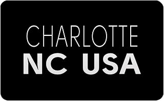Makoroni - CHARLOTTE NC USA Rectangle Magnet, 2"x3" Refrigerator Magnet, DesJ69