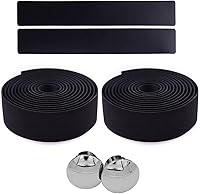 Vista 6 de KINGOU Cinta de manillar de bicicleta de carretera EVA Envolturas de barra de bicicleta - 2 unidades por juego