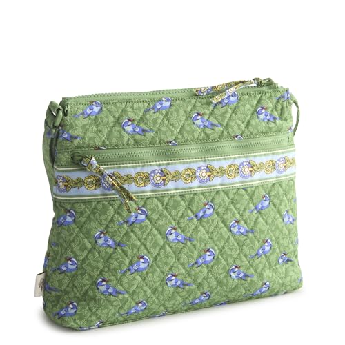 Image of Vera Bradley Women's Premium Cotton Original Zip Hipster Crossbody Bag