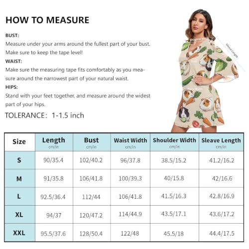 Robe de soirée courte mousseline motif cochons d'inde crème poétique