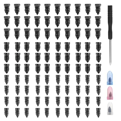 Image of 100PCS 3-Size Tire Repair Rubber Nail Kit with Screwdriver