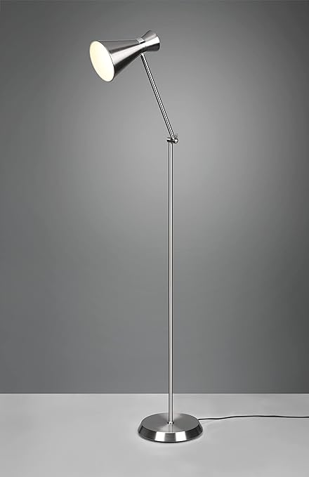 RL LIVE YOUR LIGHT Reality Leuchten staande lamp Enzo R40781007, metaal nikkel mat, excl. 1x E27 photo 3