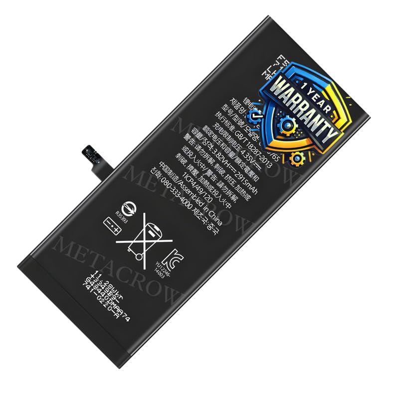 Image of Original Battery Compatible for iPhone 6 Plus (A1522, A1524) - (2915mAh) - 1 Year Warranty