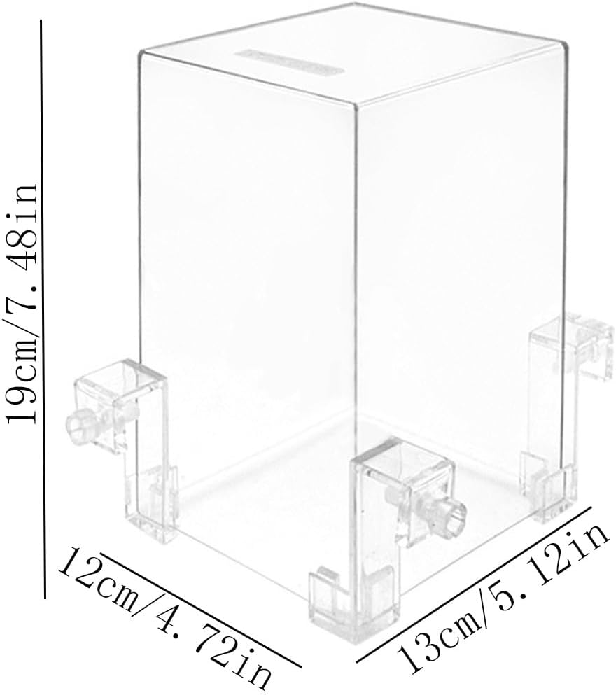 Fish Aquarium Tank Negative Pressure Fish Tank Innovation HD Clear Acrylic Aquarium Tank Rectangular Tabletop Aquarium Ecological Tank Aquarium Tank