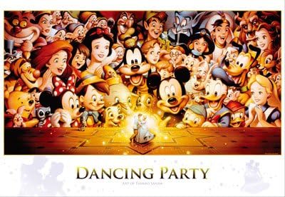 Amazon 300ピース ジグソーパズル ディズニー Dancing Party 30 5x43cm ジグソーパズル おもちゃ