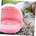 Abaodam Portable Parrot Cage PET Carrier with Warm Nest Pad for Outdoor Use Hand-held Bird Carrier for Young Birds and Breeding