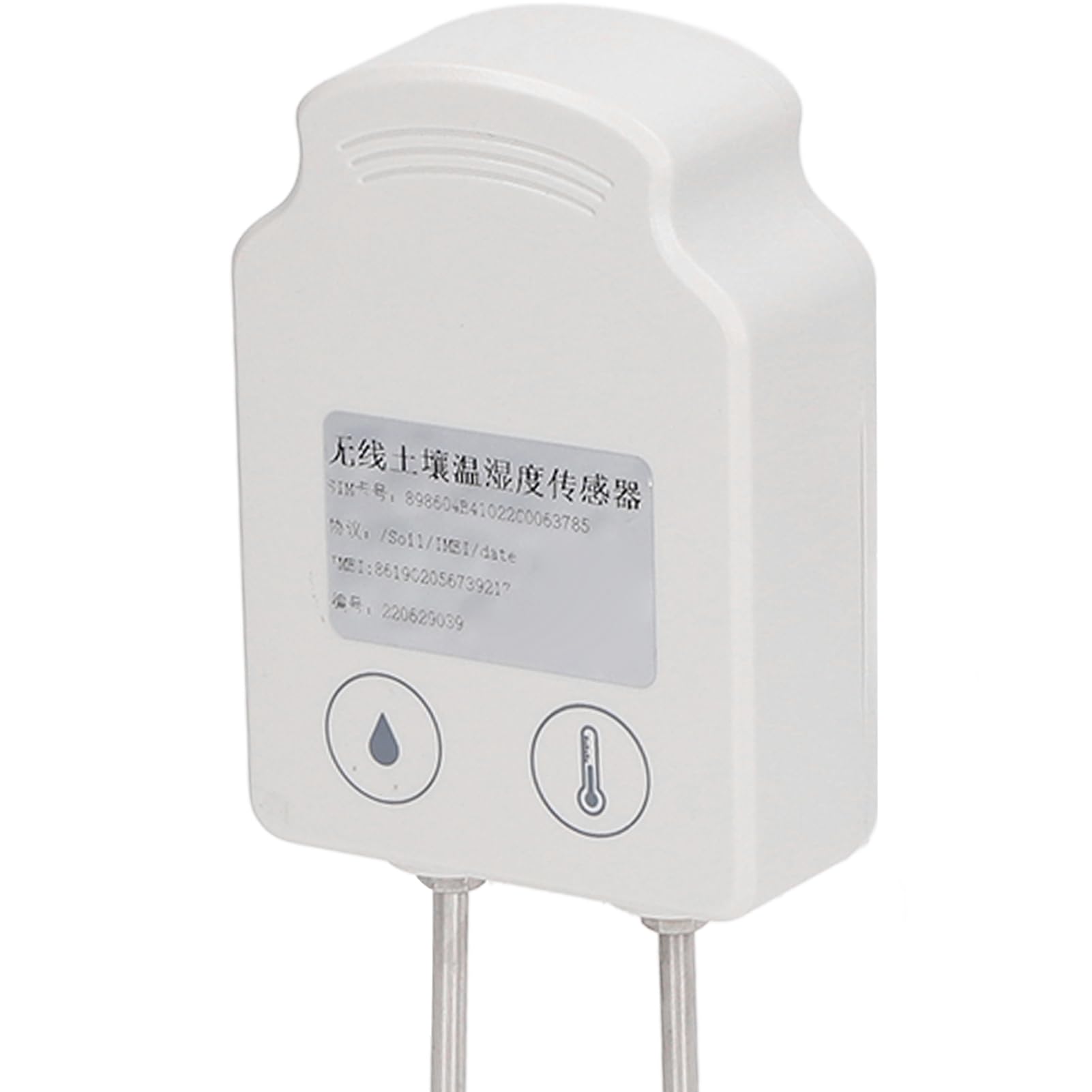 Sensore di umidità del terreno di rilevatore di temperatura wireless con son 10 cm per la serra e l'irrigazione del risparmio idrico